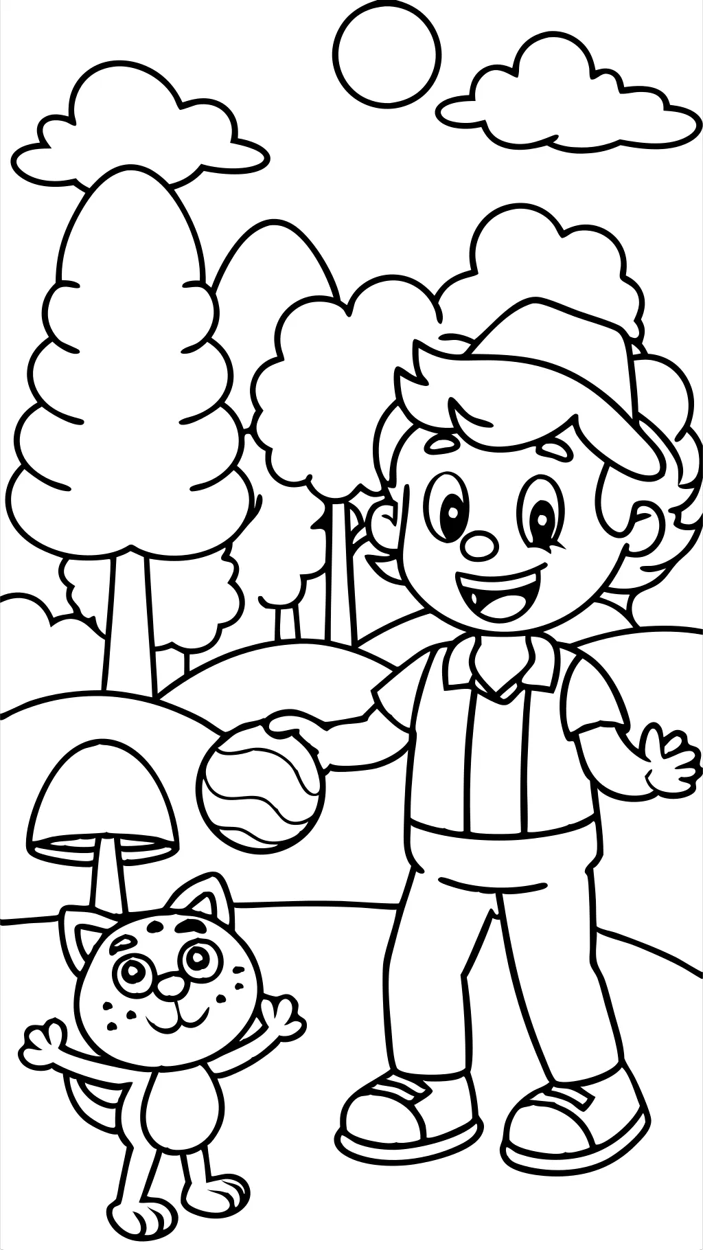 bluey dad coloring pages